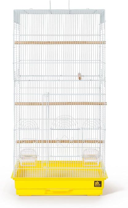 Prevue Pet Products SPECONO1818H-Y Tall Tiel Cage, Yellow