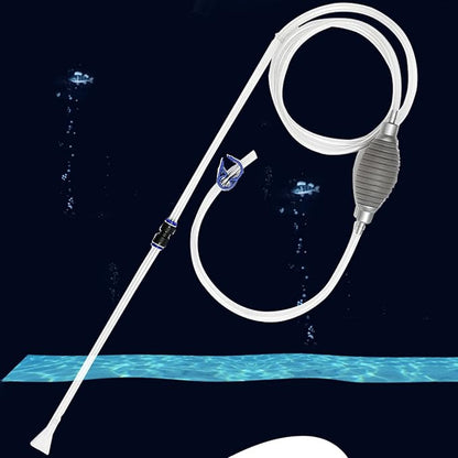 Yuly Aquarium Water Change Kit Fish for Tank Mini Siphon Gravels Vacuum Cleaner with Long Hose Small Tanks Maintenance Tool Gravel Cleaner for Aquarium