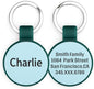 Silent Silicone Dog Tags, Custom Engraved Pet ID Tags for Cats and Dogs, Personalized Small Size Cat Tags with Cute Designs (Symbols, Small)