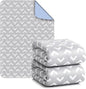 Non-Slip Bed Pads for Incontinence Washable (36" x 72"|2 Pack), Waterproof Bed Pads, Bed Wetting Pads for Bed, Sofa, Floor, Resuable Underpads for Adults, Seniors, Pet