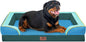 Comfort Expression Orthopedic Dog Bed for Extra Large Dogs 45x35 Inch, Waterproof Egg Crate Foam XL Pet Bed with Removable Bolsters, Dog Couch with Washable Cover & Non-Slip Bottom, Dallas