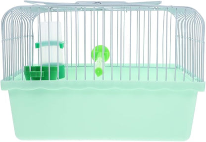 BESPORTBLE Portable Bird Travel Carrier Cage with Perch Food Box Waterer Transparent Bird Parrot Carrier Hamster cage