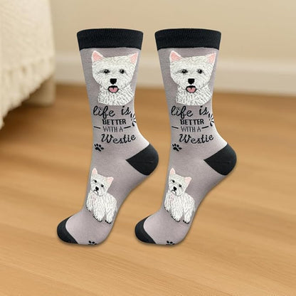 E&S Pets Pet Lover Socks - Dog & Cat Socks - Unisex Novelty Gifts