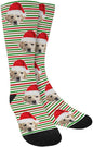 Custom Face Socks, Personalized Dog Lover Pet Photo Picture on Socks Unisex Athletic Crew Socks for Men Women