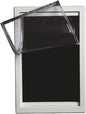 IDEAL PET PRODUCTS Since 1979 Ideal Pet Products Screen Guard Pet Door, Extra Large, 10.5" x 15" Flap Size, White