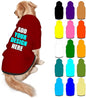 Custom Dog Clothes with Photo Name Logo Personalized Dog Sweaters for Small Medium Large Dogs Breathable Warm, DarkRed, S