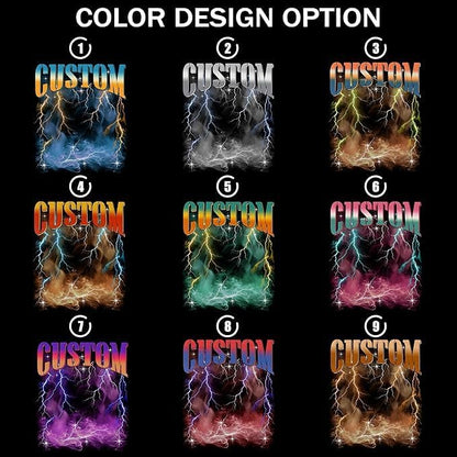 H-DEWALL Custom T Shirts Mineral Wash Tshirt Bootleg Rap Tee Customized Gifts for Boyfriend Birthday Shirts Tops for Women