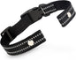 Collar Replacement Strap, Reflective Replacement Nylon Collar Strap Dog GPS Training Bark Receiver Collars, Durable Adjustable E Collar Straps for Small Medium Large Dogs, Black