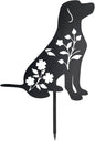 Labrador Retriever Garden Stake - Durable Outdoor Dog Statue for Lawn Décor