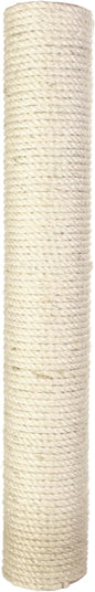 TRIXIE Replacement Sisal Post for Cat Scratching Posts, Backup Scratcher for Indoor Cat Furniture, Trees and Towers, 3.5 in x 23.6 in (9 x 60 cm)