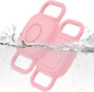 DDJ 2-Pack Dog Collar Holder for Tile Life360 Mate (2024) 2022 Tracker, Waterproof Silicone Cover Full-Body Protective Case for Tile Mate Tracker Cat Collar, Ultra Durable, Scratch Resistant, Pink