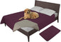 Easy-Going 100% Waterproof Dog Bed Cover, Non-Slip Pet Blanket for Furniture, Washable Couch Cover, Repleasement Sofa Cover (68X82 in,Wine)