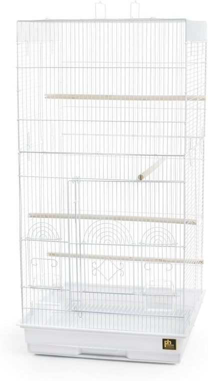 Prevue Pet Products SPECONO1818H-W Tall Tiel Cage, White