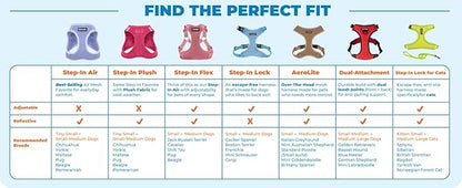 Best Pet Supplies - All Weather Plush, Reflective, No Pull Harness for Small, Medium Dogs, Cats - Secure with Hook & Loop Fastener, Buckle, Double D-Rings - Red Corduroy, XS