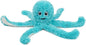 Best Pet Supplies Interactive Squeaky Dog Chew Toy, Ideal Dog Toys for Chewers, Small, Medium & Large Dogs, and Fetch Lovers - Octomutant (Turquoise), Large