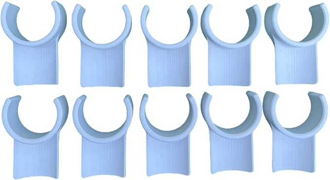 1" Jump Cups-Dog Agility Equipment-Set of Ten for Factory Labeled 1" PVC Pipe. See Description Before Ordering.