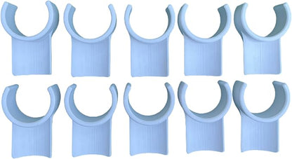 1" Jump Cups-Dog Agility Equipment-Set of Ten for Factory Labeled 1" PVC Pipe. See Description Before Ordering.