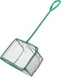 Pawfly Aquarium Fish Net with Braided Metal Handle Square Net with Soft Fine Mesh Sludge Food Residue Wastes Skimming Cleaning Net for Fish Tanks Small Koi Ponds and Pools