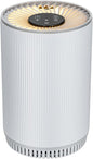 AIUZLK Air Purifiers for Bedroom Home with 3 Stage H13 HEPA Filter,22dB Quiet Desktop Small air Purifier with Night Light,3 Timing,Suitable for Smoke,Pet Dander,Hair,Odors.KJ80