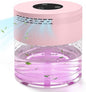 Water Air Purifiers for Home, Air Washer Purifier & Essential Oil Diffuser for Bedroom, Office, Living Room, Water Based Air Purifier with 24H Auto Shut-off, 3-Speed Modes, Touchscreen for Pets, Pink