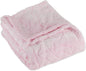 Bone Dry Embossed Bone Print Pet Blanket, Pink, 36x48"