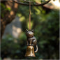 Cat Wind Chime 2025 New Unique Cat Garden Decor Outdoor Cat Statue Themed Gifts Wind Chimes for Cat Lovers Women Hanging Memorial Ornaments Windchimes Bell Outside Yard Home Porch Decorations (C1)