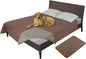 Easy-Going 100% Waterproof Dog Bed Cover, Non-Slip Pet Blanket for Furniture, Washable Couch Cover, Repleasement Sofa Cover (96x82 in,Brown)