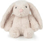 Best Pet Supplies Squeaky Dog Toys with Soft Durable Fabric for Small, Medium and Large Pets Interactive Toy for Indoor Play, Supports Active Biting and Play - Bunny (Beige), Small