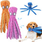 Octopus Dog Toys, No Stuffing Crinkle Dog Toys for Aggressive Chewers, Durable Interactive Chew Toys for Small, Medium and Large Dogs Training and Reduce Boredom (2PCS-C)