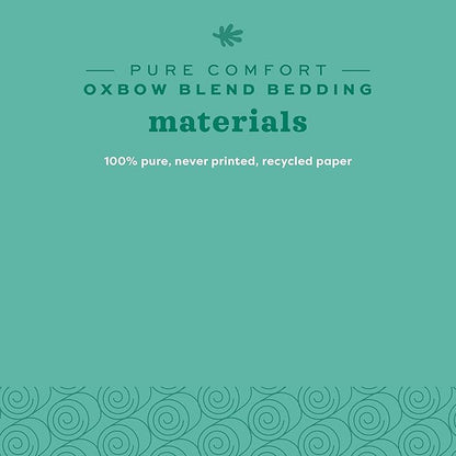 Oxbow Pure Comfort Bedding, Rabbit, Hamster, & Guinea Pig Bedding, Bunny Supplies for Litter Box, Pet Safe, Bunny Litter Box, Guinea Pig Cage, 99.9% Non-Dust, Blended, 36 Liter Bag