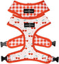 Lucy & Co. Cheery Cherries, Cute Reversible Dog Harness Walking Halter - Best Designer Pet Harnesses for XS - XL Dogs - Padded Adjustable Vest for Easy Walking (X-Large)