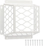 Dryer Vent Bird Guard, Dryer Vent Cover Guard for Most 3" to 4" Bathroom Exhaust Fan Ventilation Cover, Outside Universal Steel Ventilation Bird Cage for Exhaust Fan Cover, 7"Lx7"Wx5"H