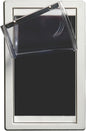 IDEAL PET PRODUCTS Since 1979 Ideal Pet Products Screen Guard Pet Door, Medium, 7" x 11.25" Flap Size, White
