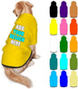 Custom Dog Clothes with Photo Name Logo Personalized Dog Sweaters for Small Medium Large Dogs Breathable Warm, Gold, L