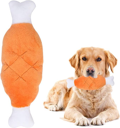 Puppy Chew Toys, Interactive Heavy Duty Stuffed Agressive Chewers Dog Toys for Aggressive Chewers Small Breed,Plush Durable Fabric Cute Interactive Dog Toy for Teething Home Indoor Anxiety Relief