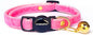 Safety Quick Release Cat Collars,Double Velvet with Bell Available in a Range Colors,Perfect for Your Kitty, Adjustable 20-30 cm