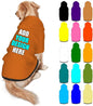 Custom Dog Clothes with Photo Name Logo Personalized Dog Sweaters for Small Medium Large Dogs Breathable Warm, Chocolate, M