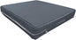 Dog Bed Cover for 36" L 27" W 3" H - 600D Oxford Waterproof with Zipper and Carry Handle - Washable, Cover Only (Gray)