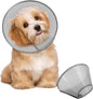 Supet Dog Cone Collar Adjustable After Surgery, Comfortable Pet Recovery Collar & Cone for Large Medium Small Dogs, Elizabethan Dog Neck Collar Plastic Practical