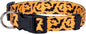 Native Pup Halloween Dog Collar (Small, Bats)