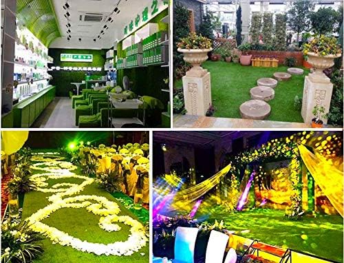 Petgrow Synthetic Artificial Grass Turf 10FTX48FT for Indoor Outdoor Dog Synthetic Grass Mat, Party Wedding Christmas Balcony Garden Astro Turf Rug,Drainage Holes Faux Fake Grass Rug Carpet for Pets