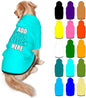 Custom Dog Clothes with Photo Name Logo Personalized Dog Sweaters for Small Medium Large Dogs Breathable Warm, Cyan, XL