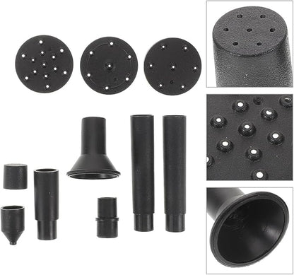 VICASKY Solar Bird Bath Fountains Accessories 10 Pcs Plastic Nozzles Pond Waterfall Bird Bath Solar Pump Parts for Diy Garden Water Feature