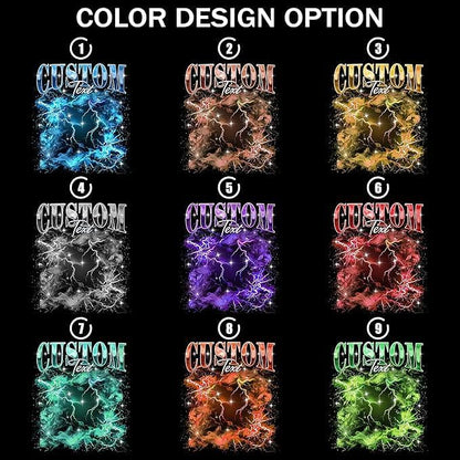 H-DEWALL Custom T Shirts Mineral Wash Tshirt Bootleg Rap Tee Customized Gifts for Boyfriend Birthday Shirts Tops for Women