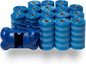 Best Pet Supplies Dog Poop Bags (240 Bags) for Waste Refuse Cleanup, Doggy Roll Replacements for Outdoor Puppy Walking and Travel, Leak Proof and Tear Resistant, Thick Plastic - Blue Strips