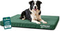 Furhaven Water-Resistant Orthopedic Dog Bed for Large/Medium Dogs w/ Removable Washable Cover, For Dogs Up to 55 lbs - Indoor/Outdoor Logo Print Oxford Polycanvas Mattress - Forest, Large
