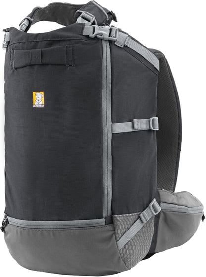Ruffwear, Hitch Hiker Dog Backpack Carrier, Hands-Free Dog Carrier Backpack with Breathable Mesh, EVA Foam Padding, Durable Polyester, Lightweight Design for Small Dogs, Basalt Gray, X-Small