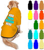Custom Dog Clothes with Photo Name Logo Personalized Dog Sweaters for Small Medium Large Dogs Breathable Warm, Orange, S