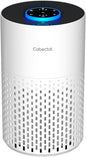 Air Purifiers for Bedroom Home, Cobectal Air Cleaner with H14 True HEPA 3-in-1 Filter for Room up to 1050 ft², Sleep Mode & Aroma Function, Portable Air Purifiers for Office, Dorm, RVs, White