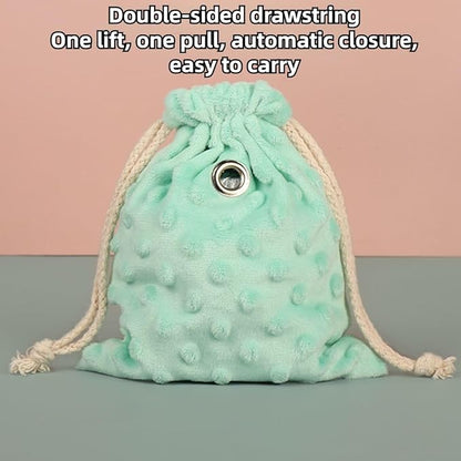 Sugar Glider Bonding Pouch - Soft Sleeping Pouch with Breathable Vent & Drawstring Portable Travel Bag Small Animal Carrier for Sugar Glider Squirrel Hamster Rats Hedgehog Bird Parrot (Pink)